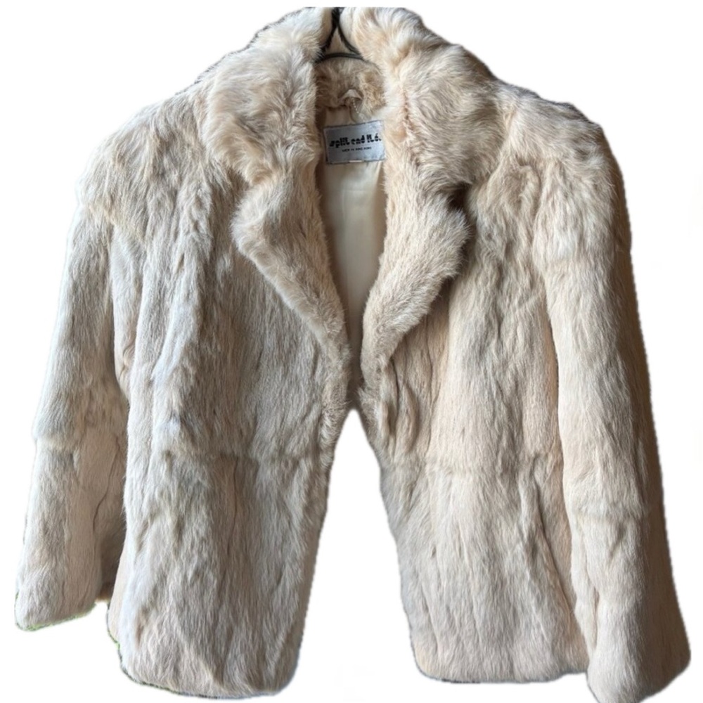 Cream FUR Jacket